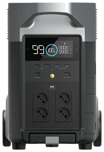Station électrique EcoFlow Delta Pro, jusqu’à 10 800 Wh avec 2 batteries additionnelles
